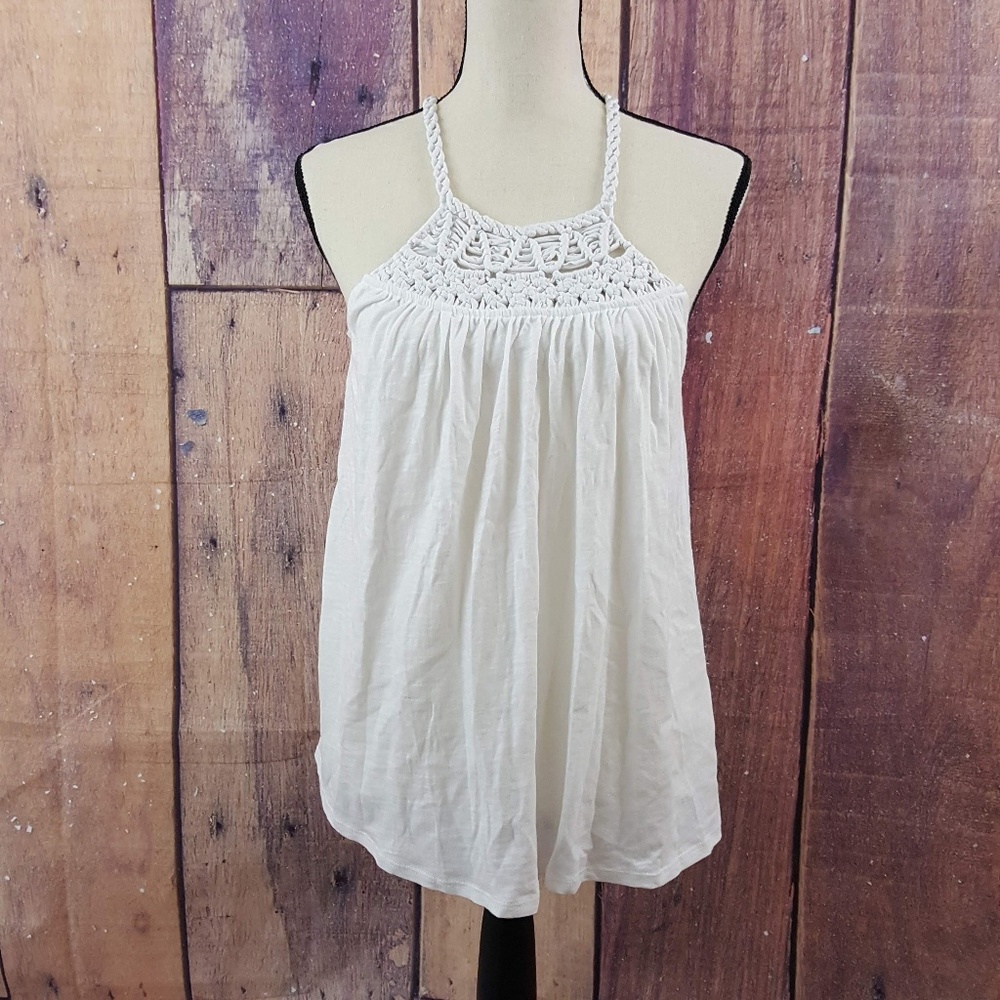 Cable & Gauge Braided Sleeveless Halter